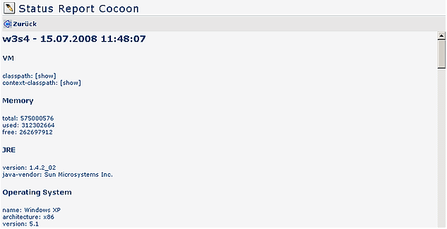 status reportcocoon status reportcocoon